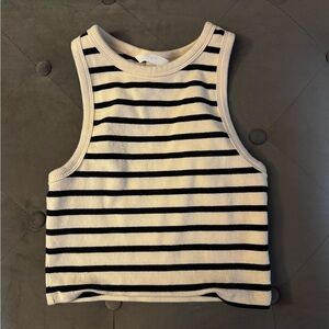 Striped Sleeveless Top